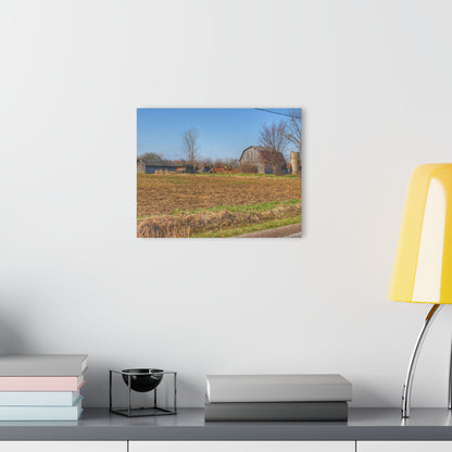 U R There Photography Stanley Road Greys Rustic Farmhouse Acrylic Wall Print