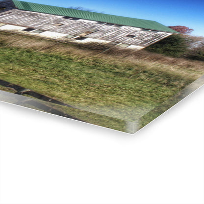 U R There Photography Hadley White Rustic Farmhouse Acrylic Wall Print