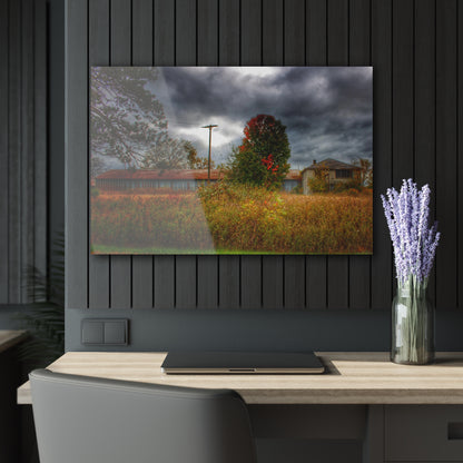 U R There Photography Farnsworth Forgotten Rustic Farmhouse Acrylic Wall Print