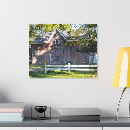 U R There Photography Hunters Creek Quilted II Rustic Farmhouse Acrylic Wall Print
