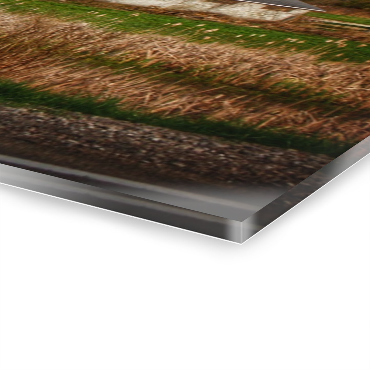 U R There Photography M-24 TnT Red I Rustic Farmhouse Acrylic Wall Print