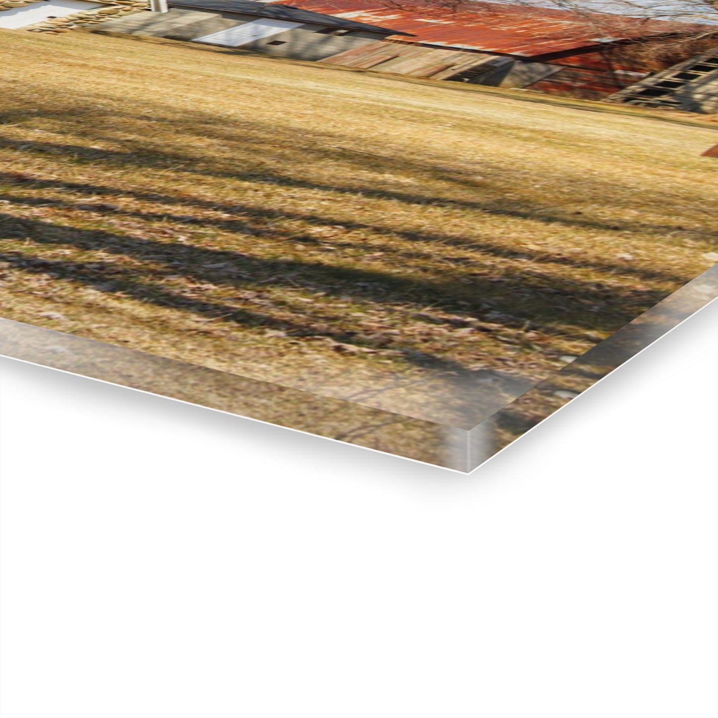 U R There Photography Wolcott Road Farm Rustic Farmhouse Acrylic Wall Print