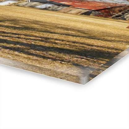 U R There Photography Wolcott Road Farm Rustic Farmhouse Acrylic Wall Print