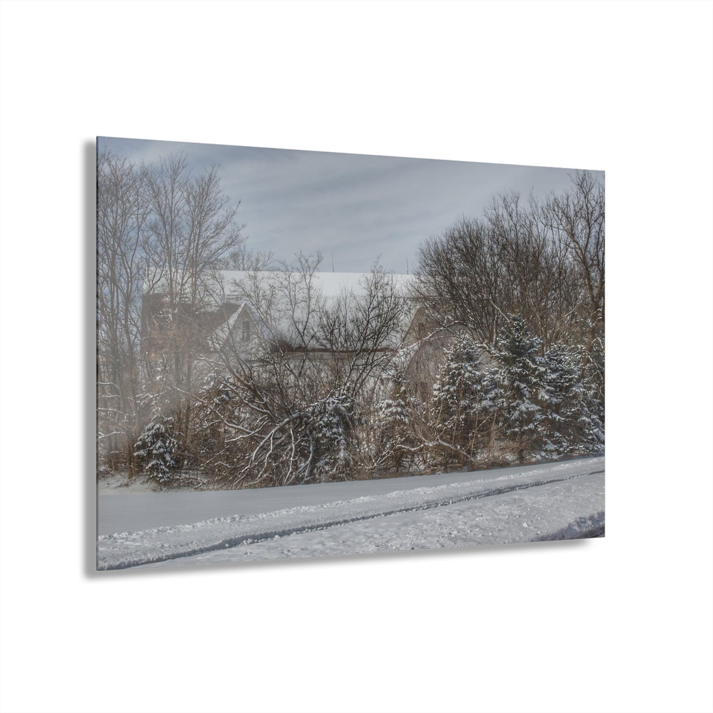 U R There Photography Hidden in Oxford II Rustic Farmhouse Acrylic Wall Print