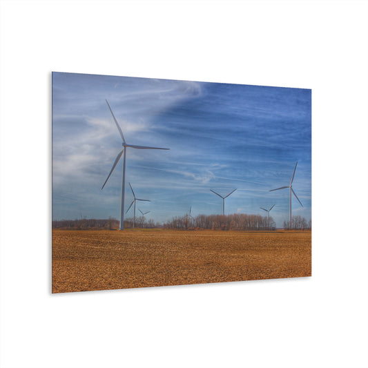 U R There Photography Windmill Alley Rustic Farmhouse Acrylic Wall Print