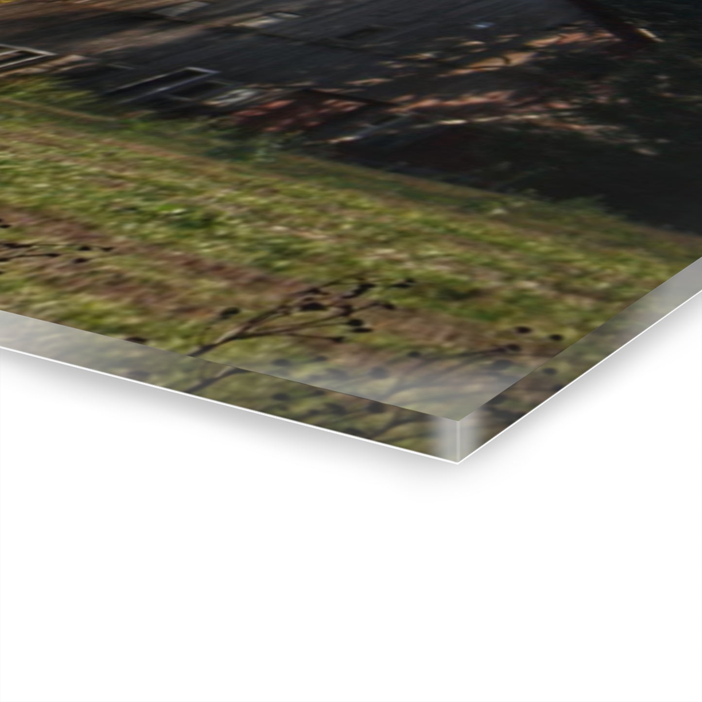 U R There Photography Collapsing in Croswell Rustic Farmhouse Acrylic Wall Print