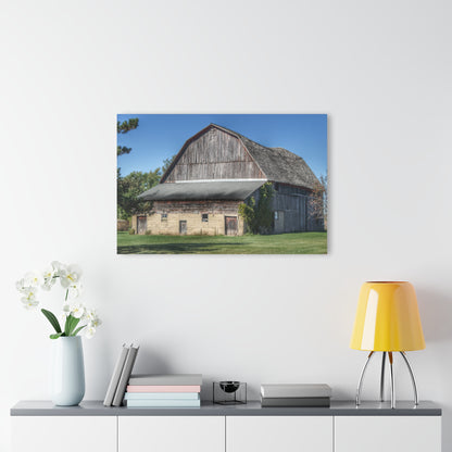 U R There Photography Snover Old Grey Rustic Farmhouse Acrylic Wall Print