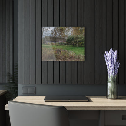 U R There Photography Grey Shack of Elmwood Rustic Farmhouse Acrylic Wall Print