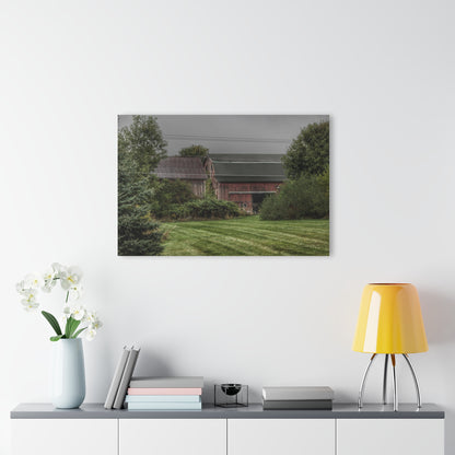 U R There Photography Bowers Road Grey Duo II Rustic Farmhouse Acrylic Wall Print
