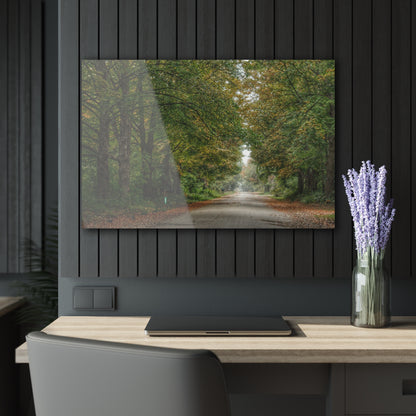 U R There Photography Country Roads in Millington Rustic Farmhouse Acrylic Wall Print