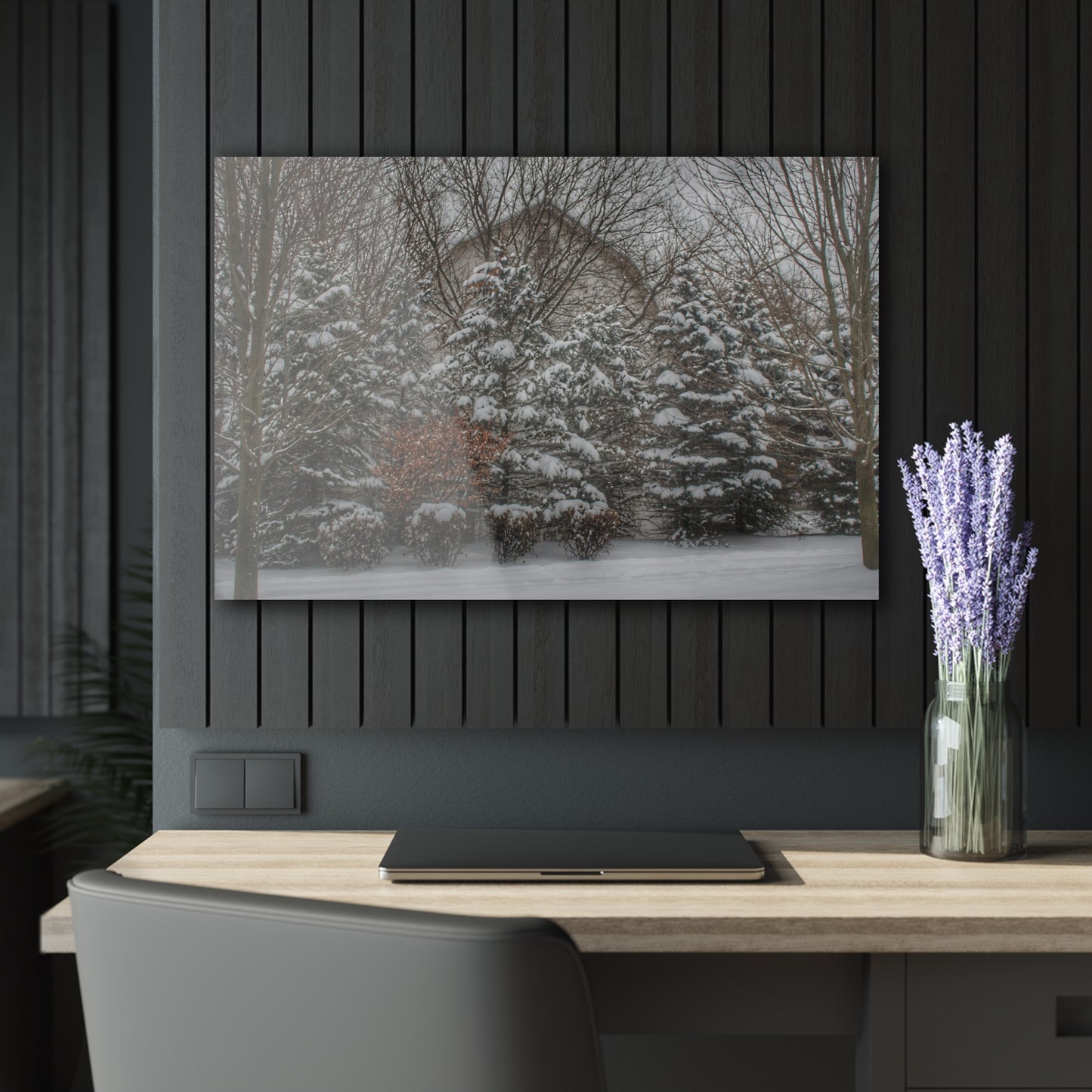 U R There Photography Hidden in Oxford I Rustic Farmhouse Acrylic Wall Print