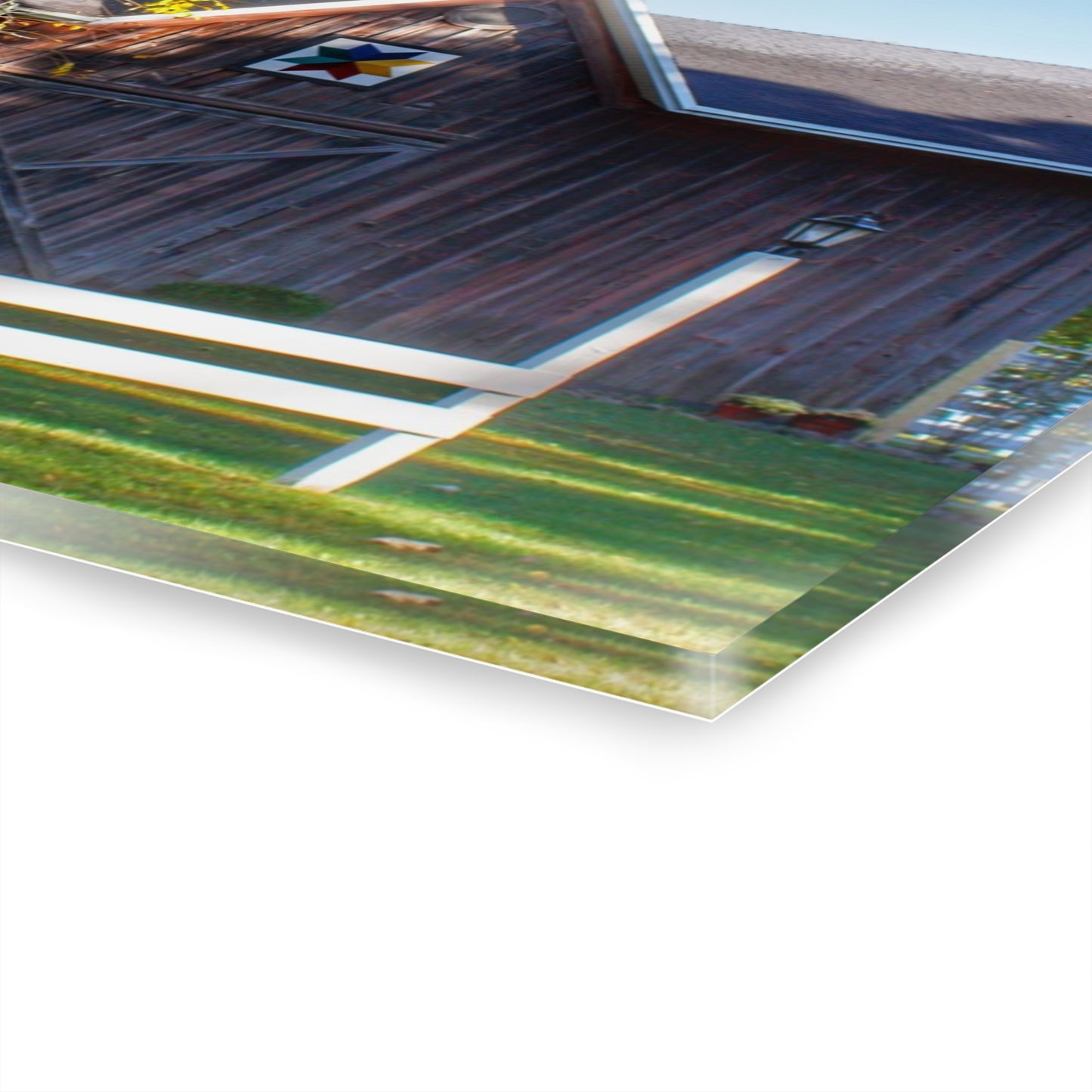 U R There Photography Hunters Creek Quilted I Rustic Farmhouse Acrylic Wall Print