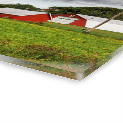 U R There Photography Kingston Road Trio II Rustic Farmhouse Acrylic Wall Print