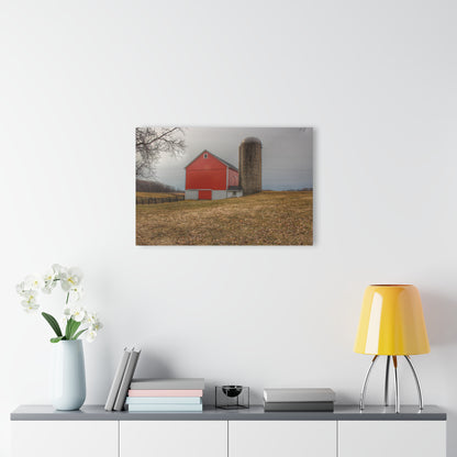 U R There Photography Brocker Road Red II Rustic Farmhouse Acrylic Wall Print