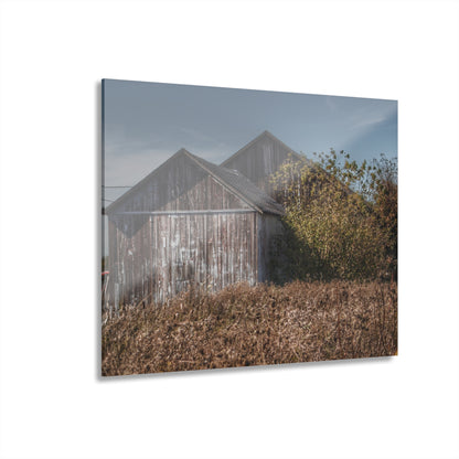 U R There Photography Fulmer Road Greys Rustic Farmhouse Acrylic Wall Print