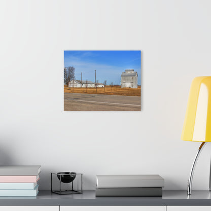 U R There Photography Sebewaing Road Whites Rustic Farmhouse Acrylic Wall Print
