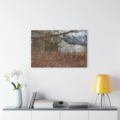 U R There Photography Norway Lake Hidden White Rustic Farmhouse Acrylic Wall Print