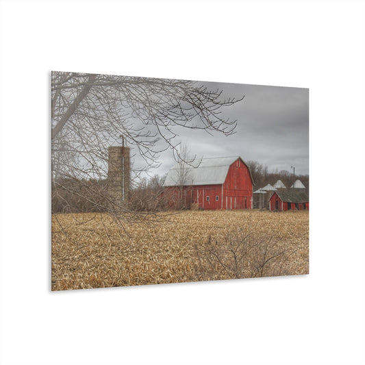 U R There Photography Barnes of Arbela I Rustic Farmhouse Acrylic Wall Print