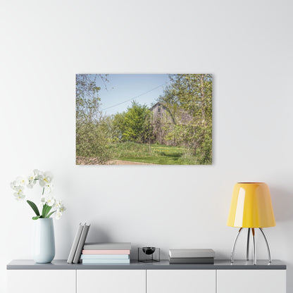 U R There Photography Bishop Road Grey II Rustic Farmhouse Acrylic Wall Print