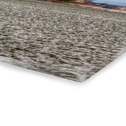 U R There Photography Early Spring Red I Rustic Farmhouse Acrylic Wall Print