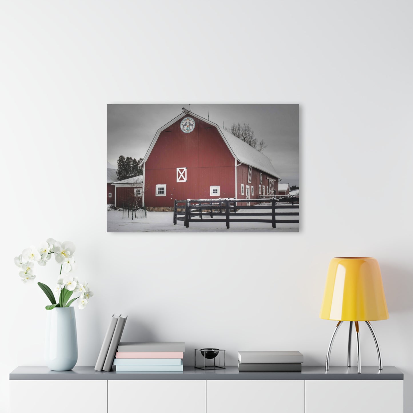 U R There Photography Barns of Barber Road III Rustic Farmhouse Acrylic Wall Print