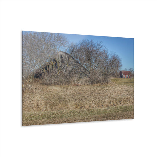 U R There Photography Fargo Road Forgotten Rustic Farmhouse Acrylic Wall Print
