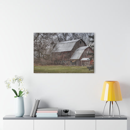 U R There Photography Hennessey Road Grey Rustic Farmhouse Acrylic Wall Print