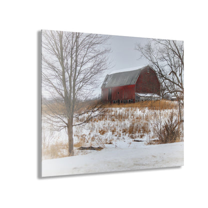 U R There Photography Hadley Red II Rustic Farmhouse Acrylic Wall Print