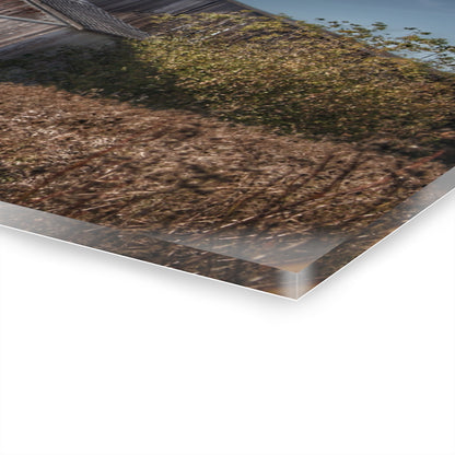 U R There Photography Fulmer Road Greys Rustic Farmhouse Acrylic Wall Print