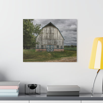 U R There Photography Bristol Road White I Rustic Farmhouse Acrylic Wall Print