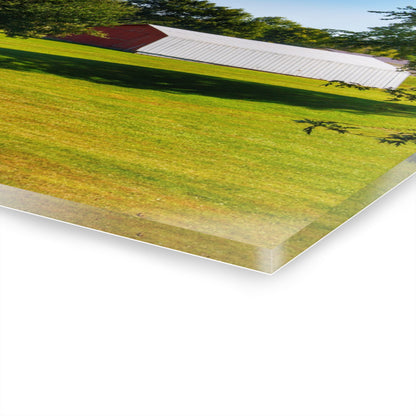 U R There Photography Lake Pleasant Road Hidden Quonset Rustic Farmhouse Acrylic Wall Print