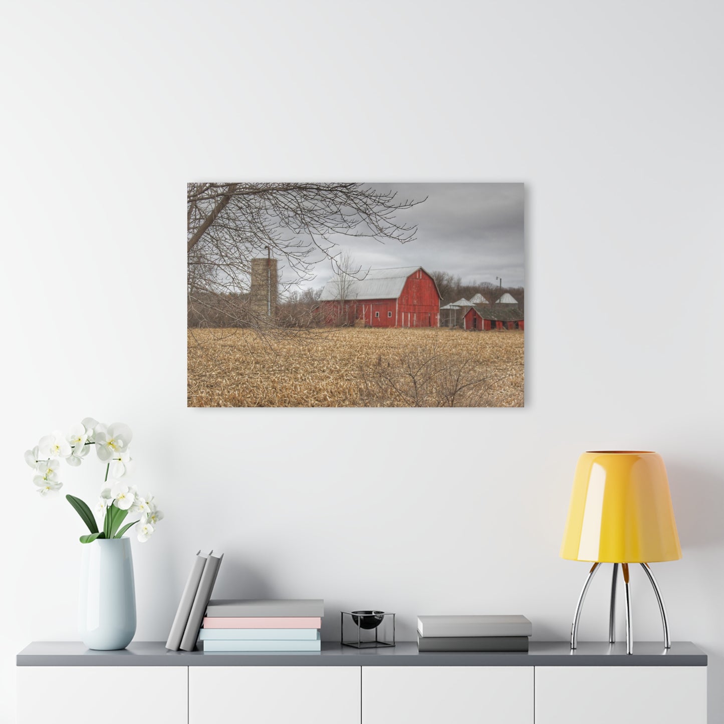 U R There Photography Barnes of Arbela I Rustic Farmhouse Acrylic Wall Print