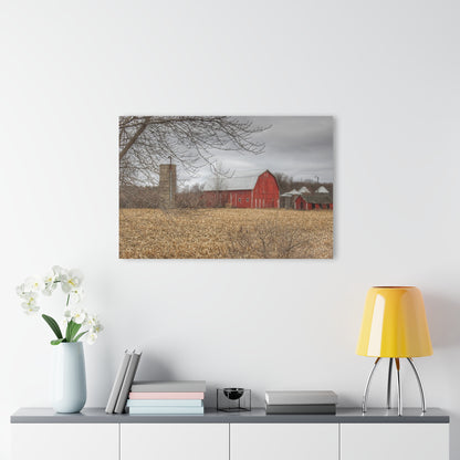 U R There Photography Barnes of Arbela I Rustic Farmhouse Acrylic Wall Print