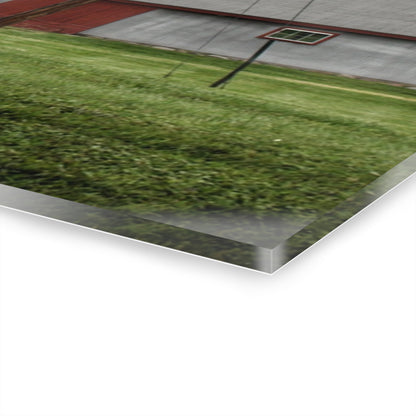 U R There Photography Hidden Red of M24 Rustic Farmhouse Acrylic Wall Print