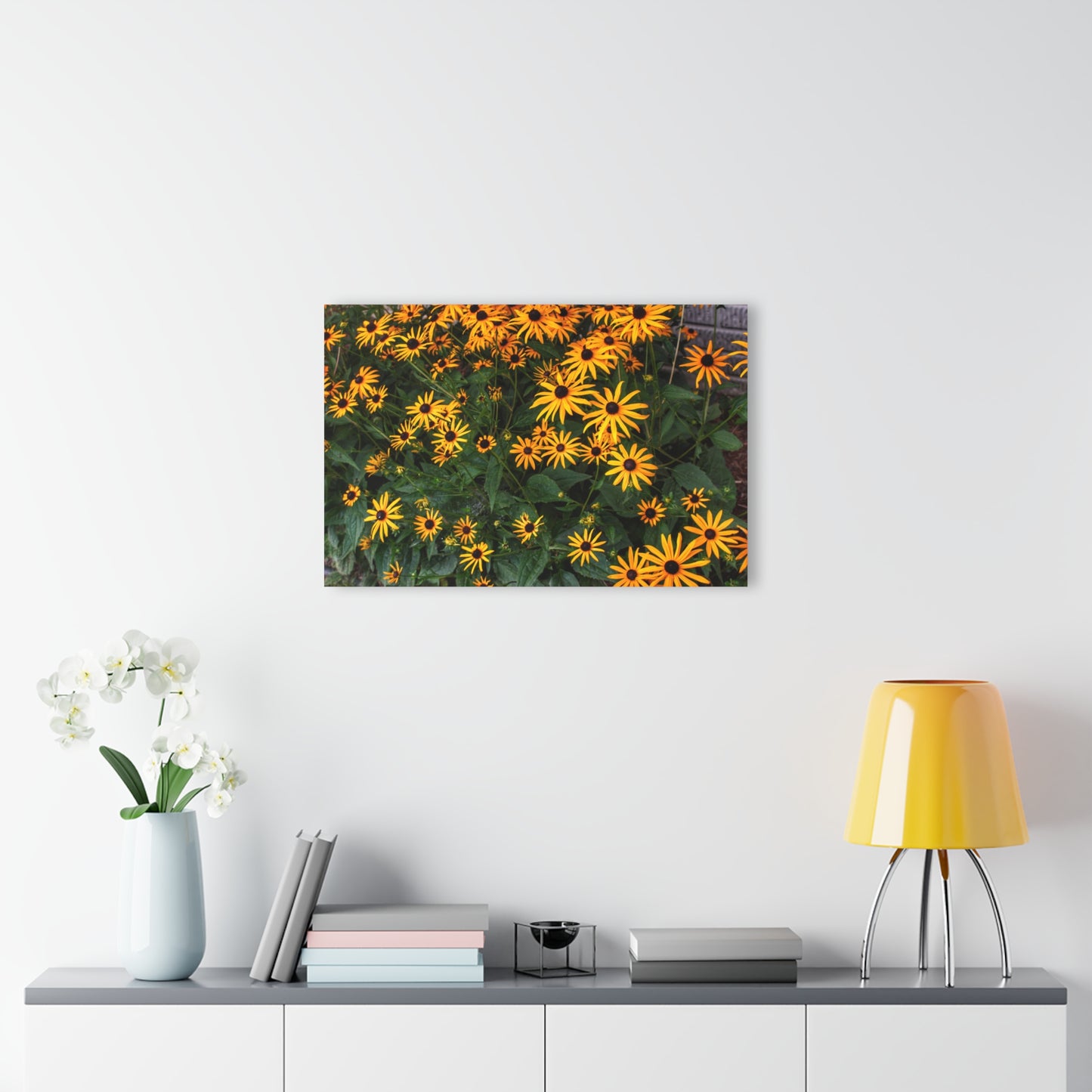 U R There Photography Black-Eyed Susan Rustic Farmhouse Acrylic Wall Print