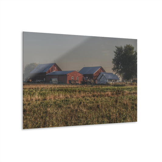 U R There Photography Shaw Road Farm Rustic Farmhouse Acrylic Wall Print