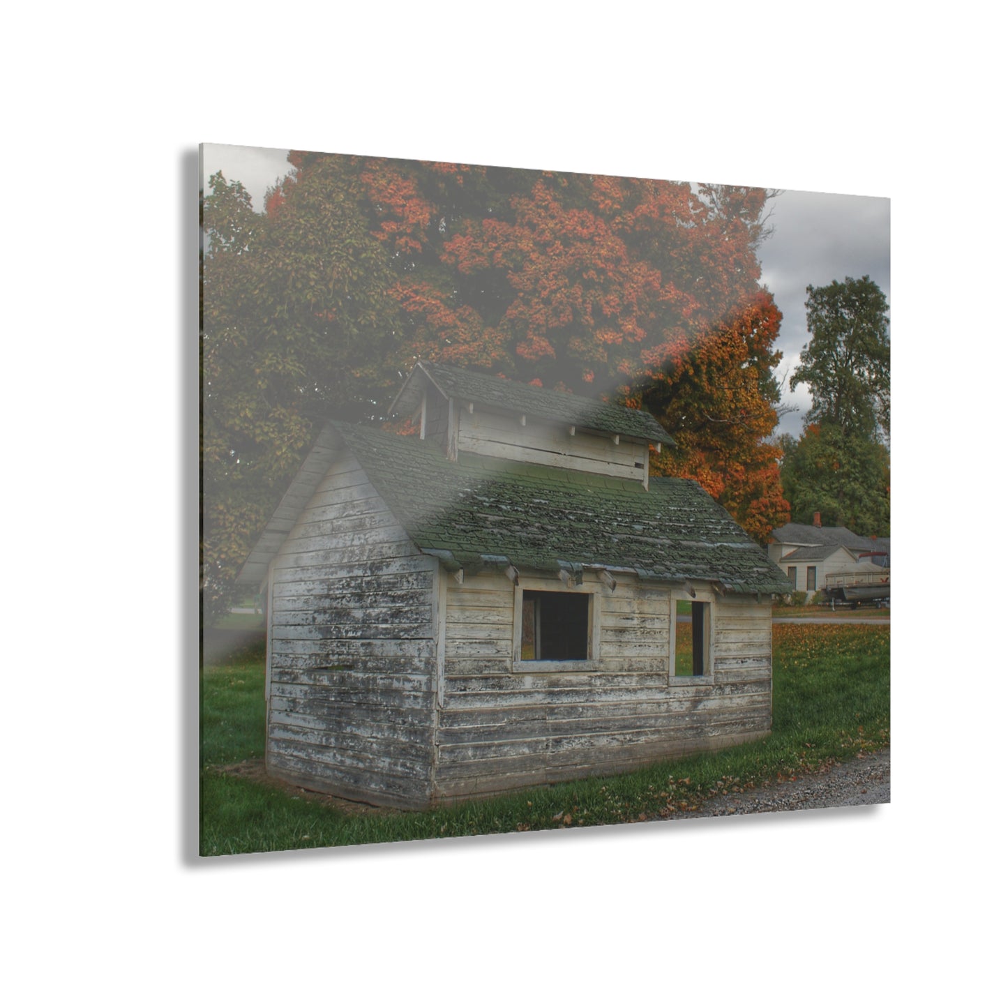 U R There Photography Rural Shack of Metamora Rustic Farmhouse Acrylic Wall Print
