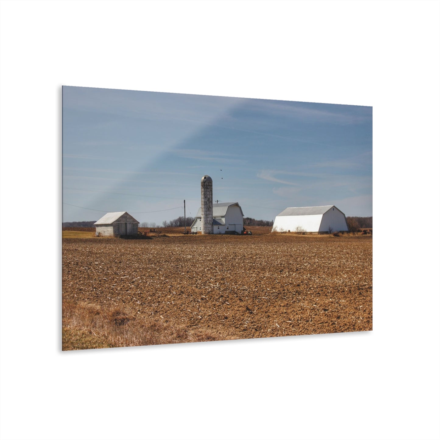 U R There Photography Colling Whites Rustic Farmhouse Acrylic Wall Print