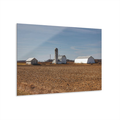 U R There Photography Colling Whites Rustic Farmhouse Acrylic Wall Print