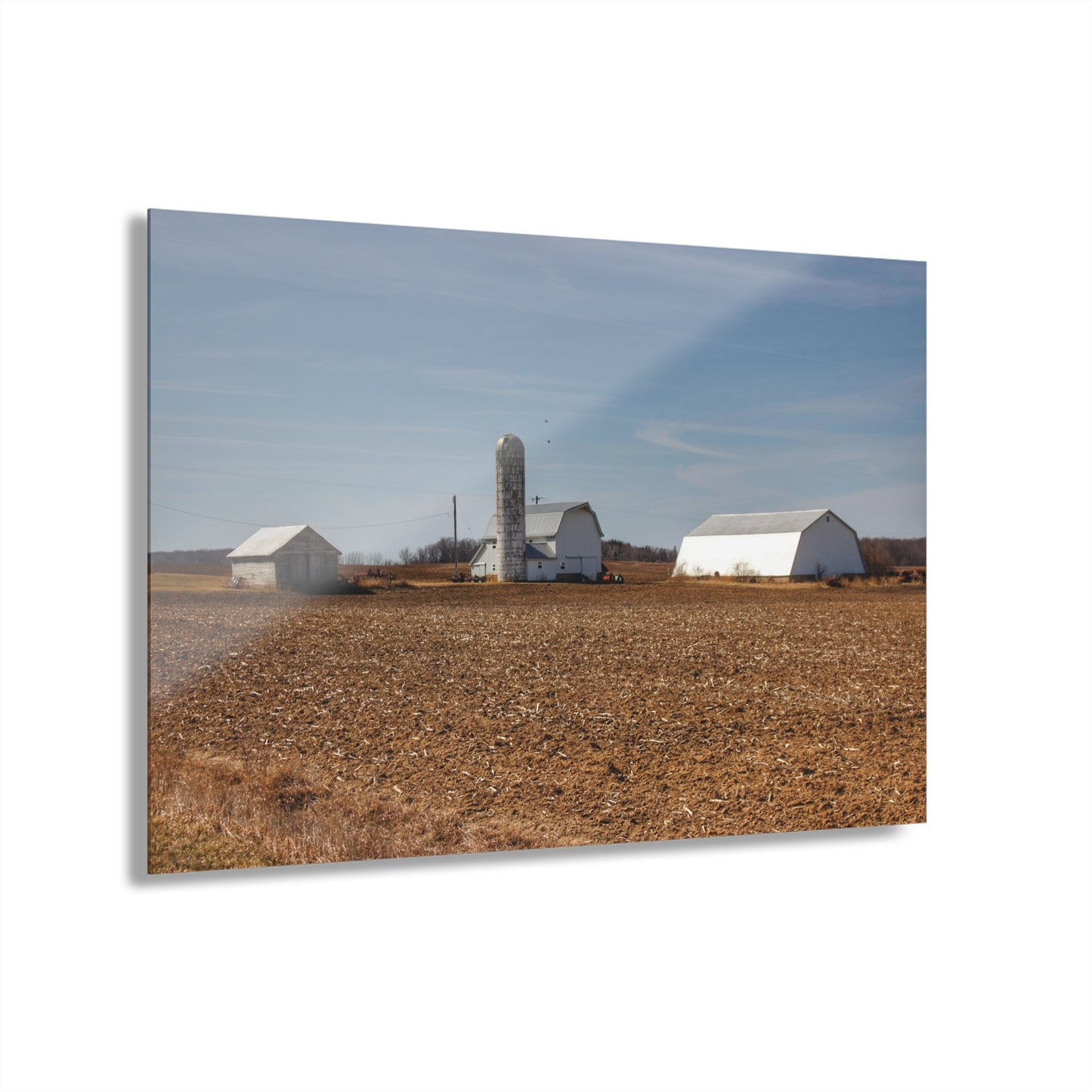 U R There Photography Colling Whites Rustic Farmhouse Acrylic Wall Print