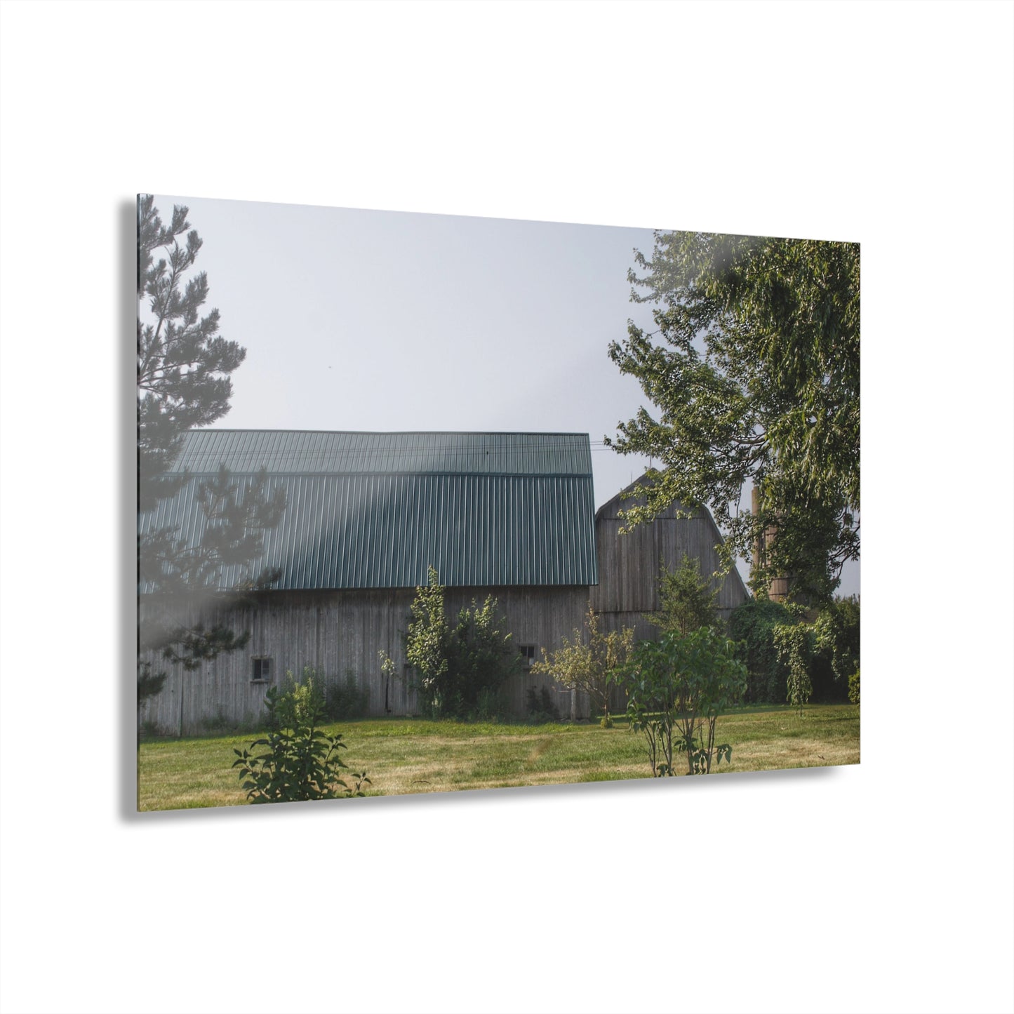 U R There Photography Bordman Road Greys Rustic Farmhouse Acrylic Wall Print