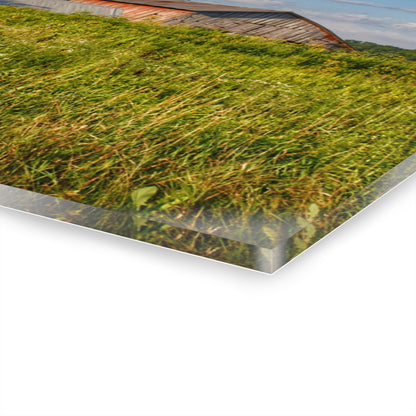 U R There Photography Morrish Road Silos II Rustic Farmhouse Acrylic Wall Print