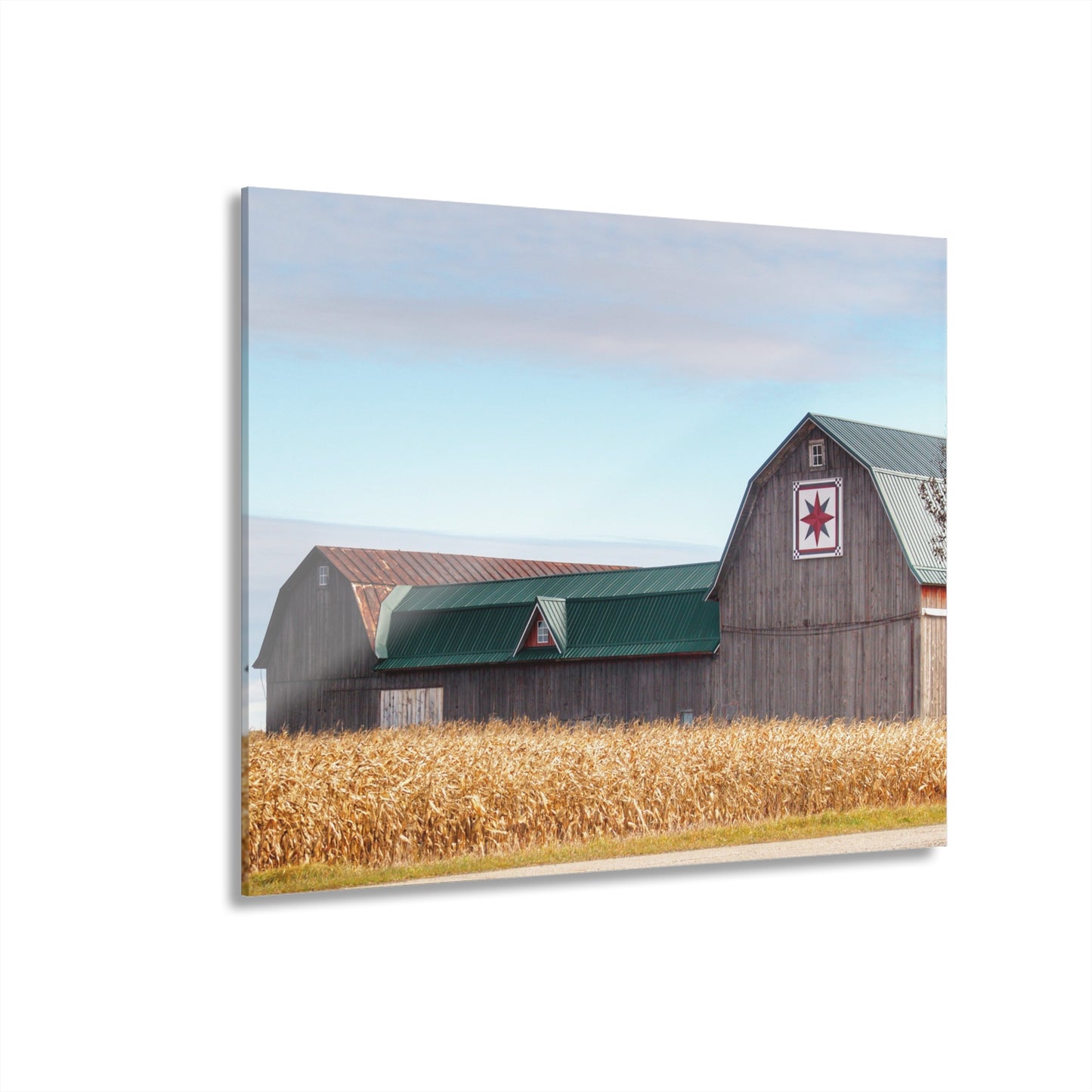 U R There Photography Frankenmuth Greys Rustic Farmhouse Acrylic Wall Print
