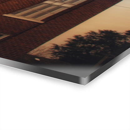 U R There Photography Brown City Methodist Church Rustic Farmhouse Acrylic Wall Print