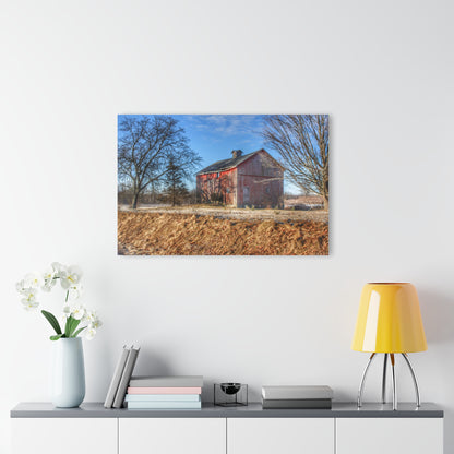 U R There Photography M-24 Barn at the Bend I Rustic Farmhouse Acrylic Wall Print