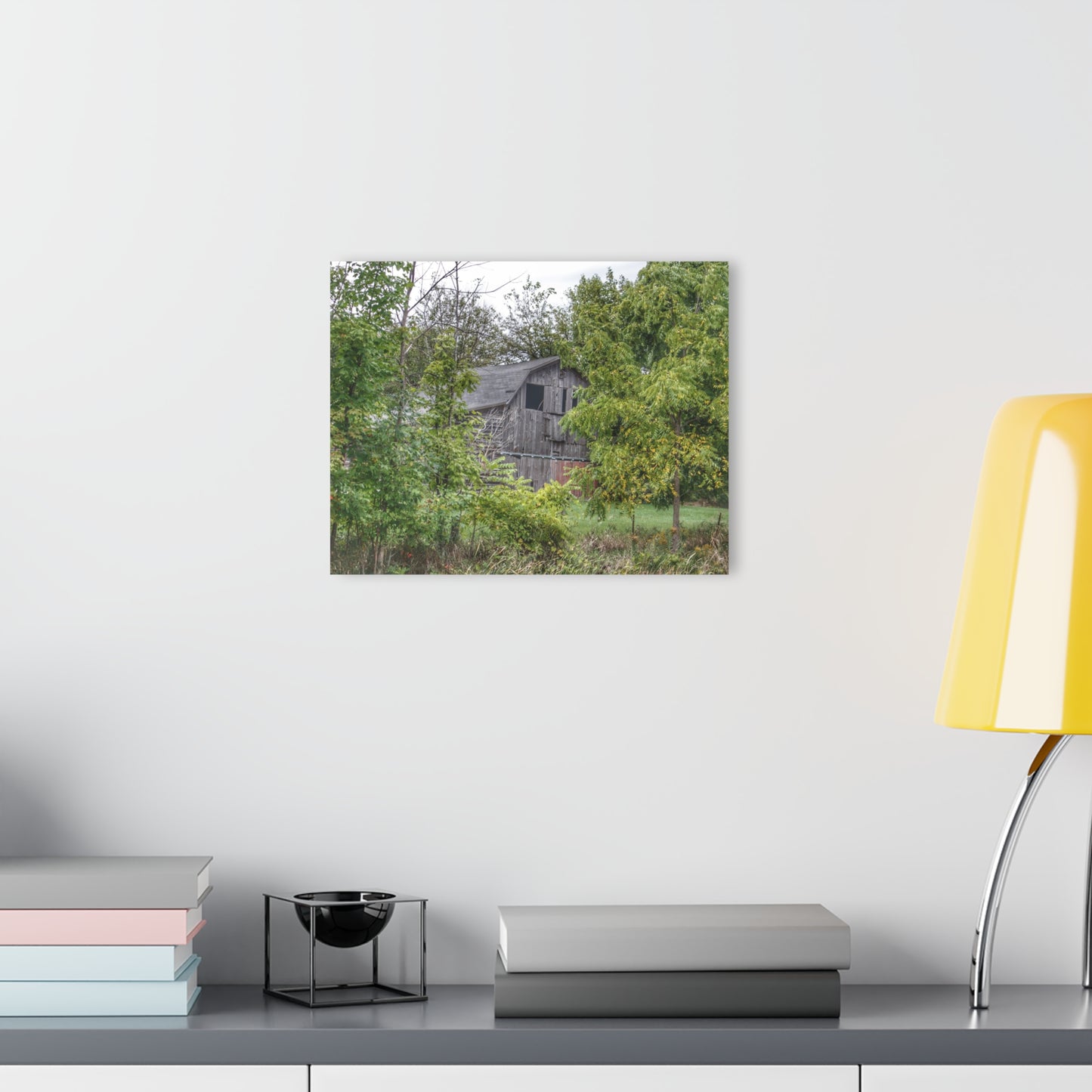 U R There Photography Hayes Road Hidden I Rustic Farmhouse Acrylic Wall Print