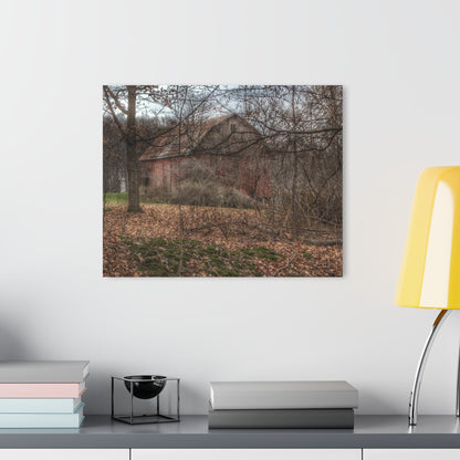 U R There Photography Mayville Hidden Barn II Rustic Farmhouse Acrylic Wall Print