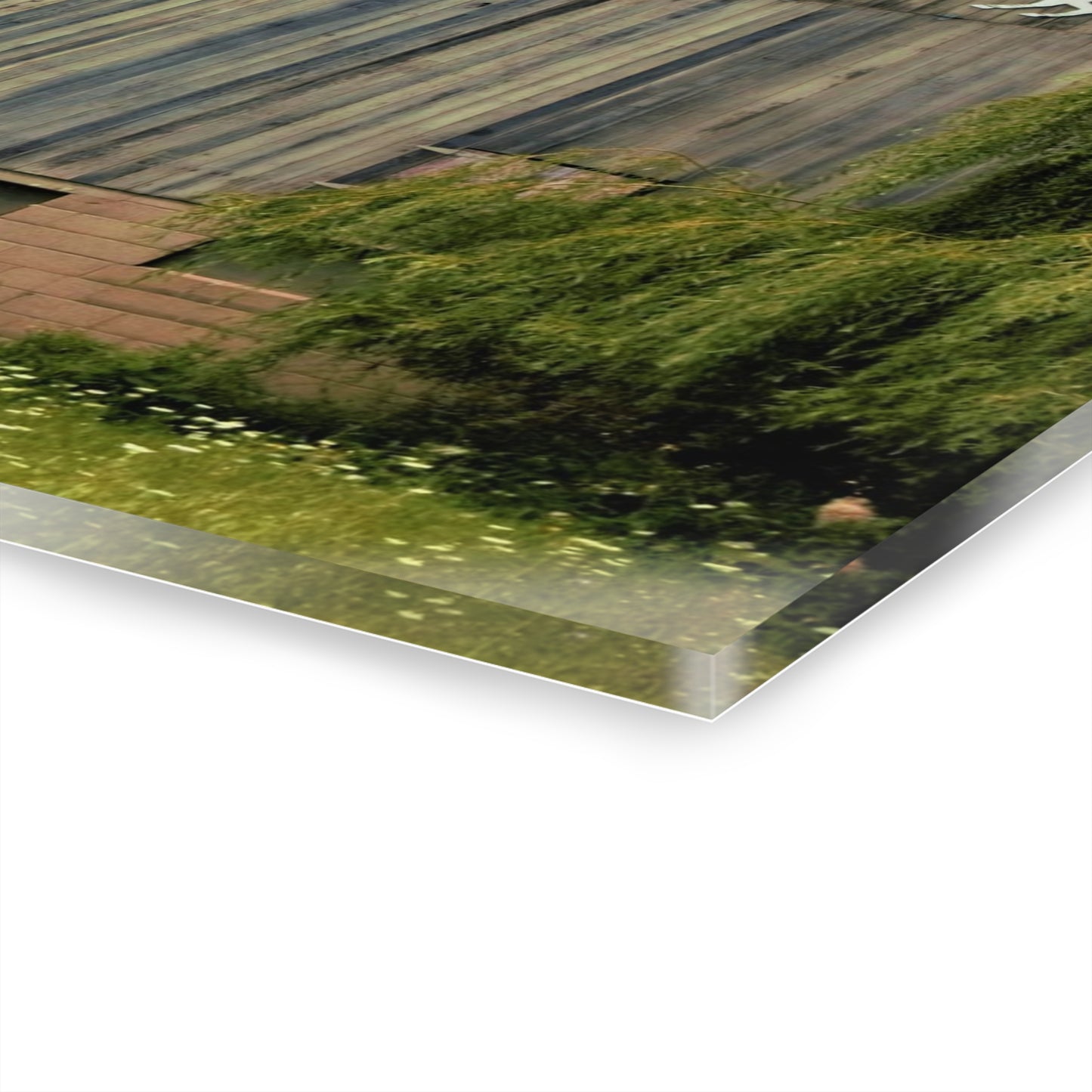 U R There Photography Hassler Lake Horse Barn Rustic Farmhouse Acrylic Wall Print