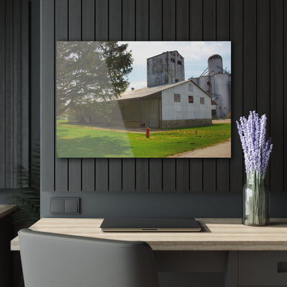 U R There Photography Unionville Grainery Rustic Farmhouse Acrylic Wall Print