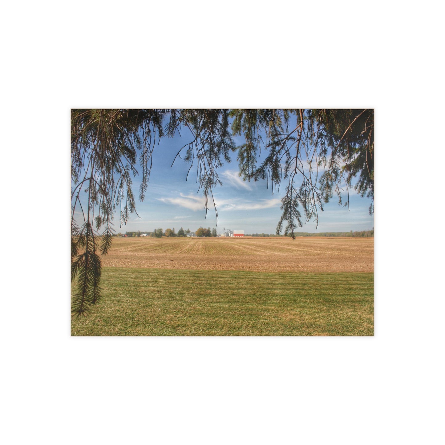 U R There Photography Cass City Farm Rustic Farmhouse Decorative Ceramic Tile